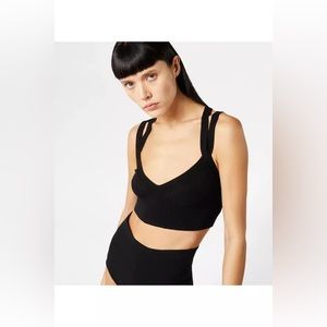 Tod’s Knitted Black Top Small BRAND NEW NEVER WORN